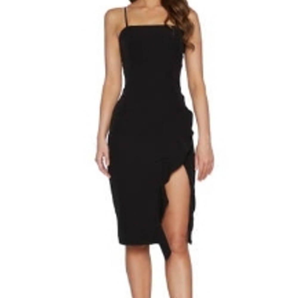 Black Bardot Carmelle Cocktail Dress